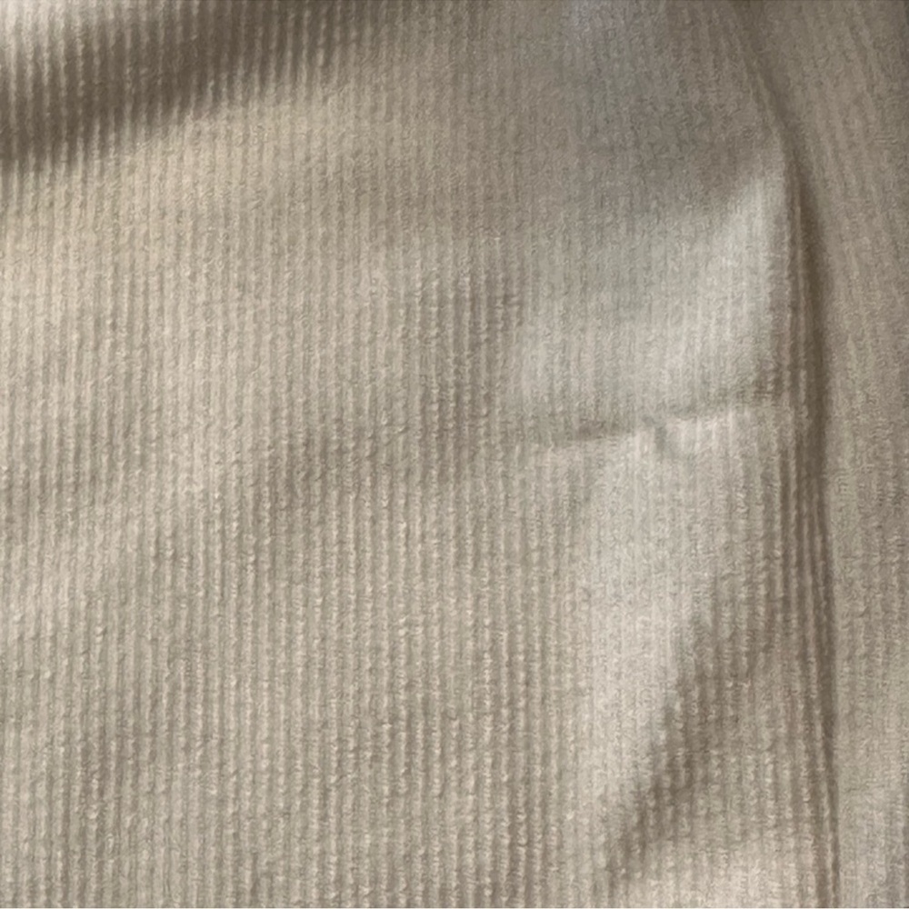 Cream Ribbed Jumpsuit - Picture 13 of 13